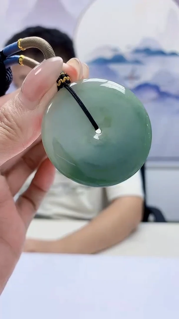 未镶嵌定制翡翠4917MM-毛货挂件69