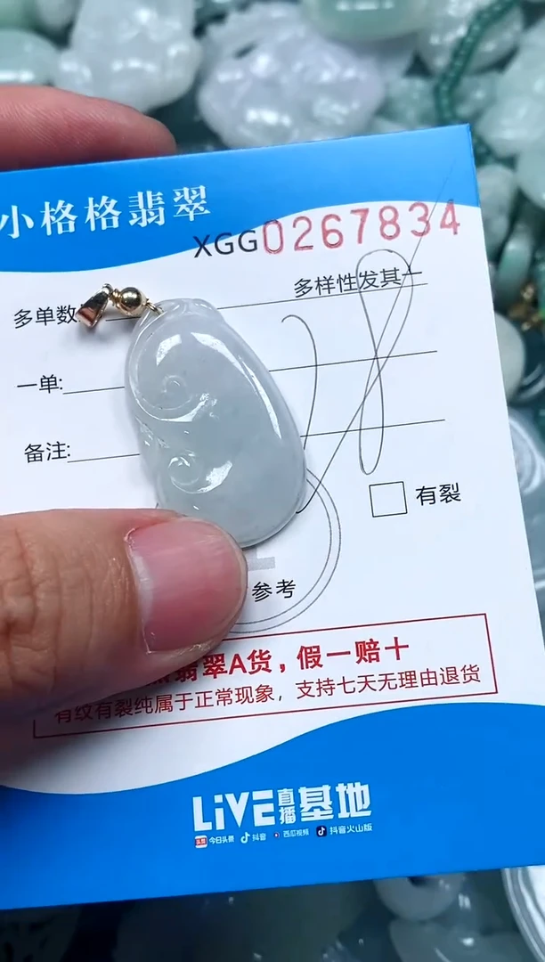 翡翠未镶嵌颈饰闪购商品0267834