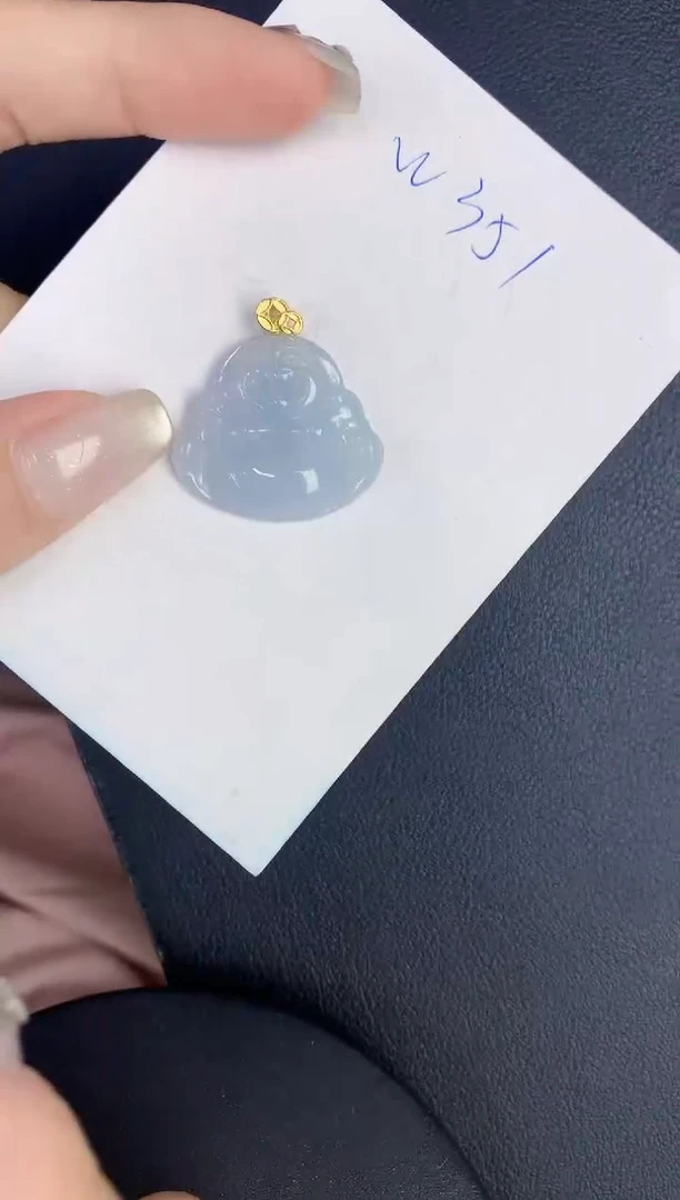 翡翠未镶嵌颈饰缅甸天然翡翠A货