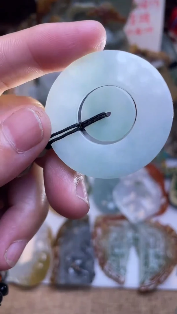 颈饰未镶嵌翡翠扣24