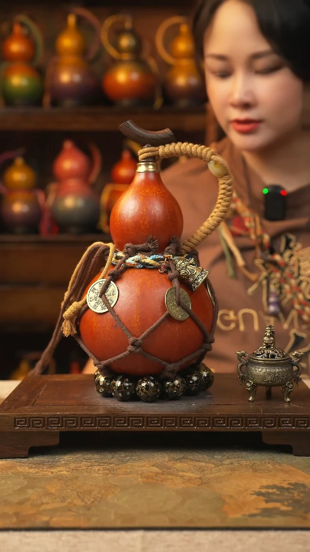 393大漆一物一拍记葫堂出品【不带手串】