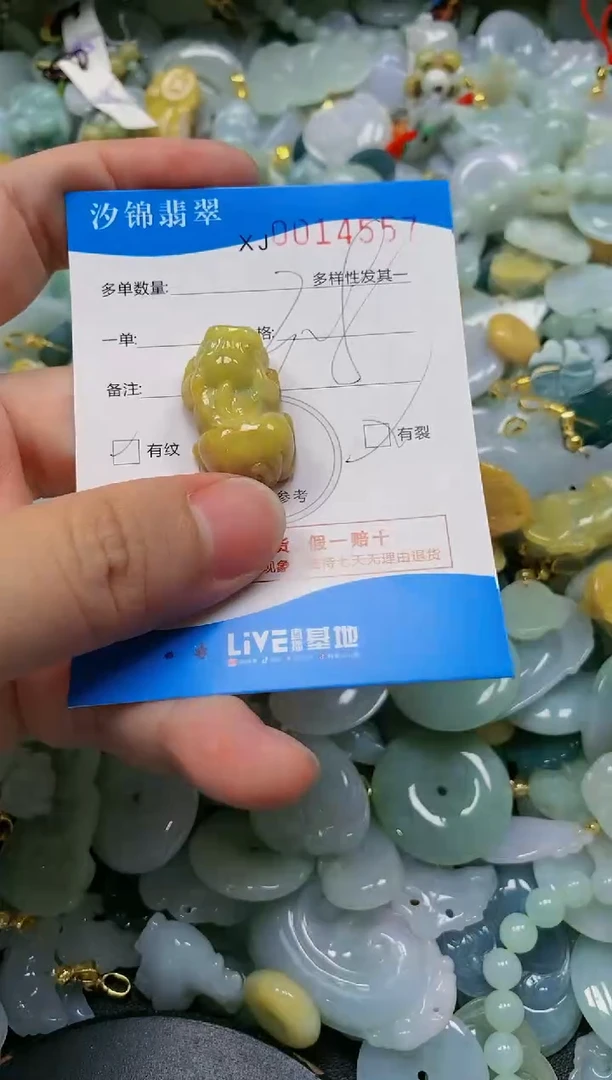 翡翠未镶嵌颈饰闪购商品0014557