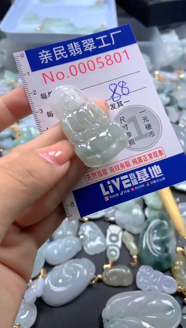 颈饰未镶嵌翡翠5801
