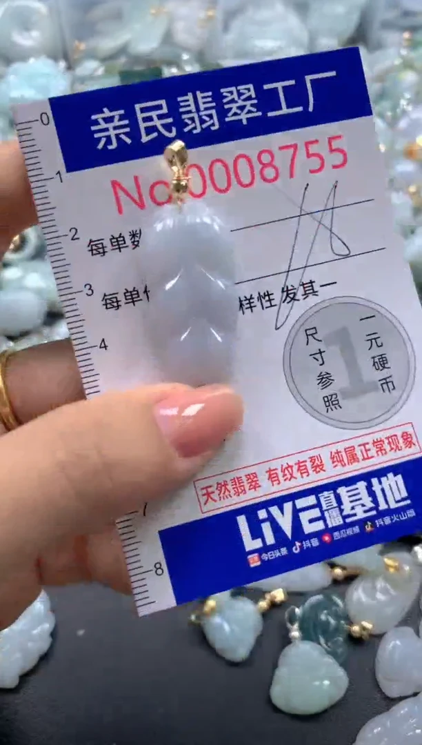 颈饰未镶嵌翡翠8755