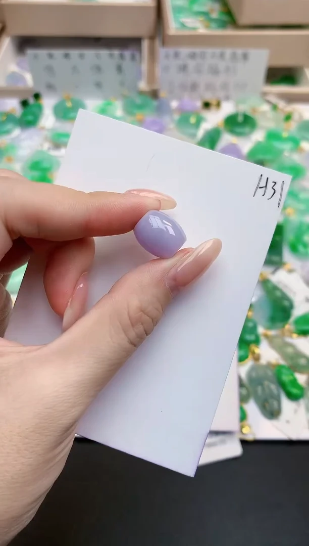 颈饰未镶嵌翡翠天然缅甸A货翡翠