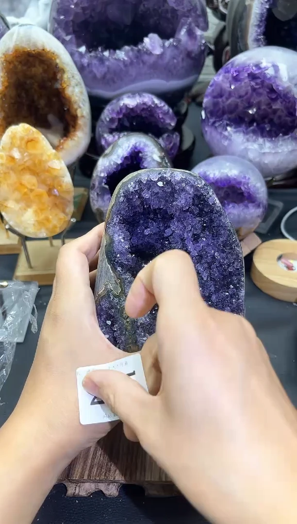 未镶嵌大型摆件（非配饰）紫晶295号摆件