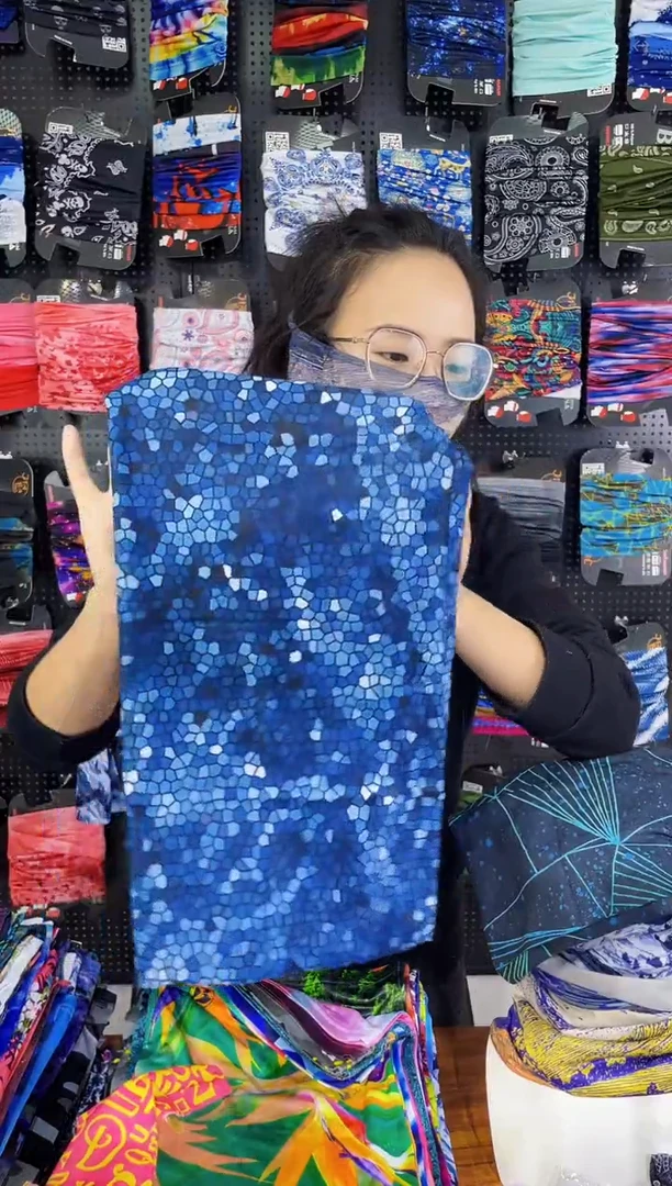 涤纶超*孤品 百变魔术头巾 四季款