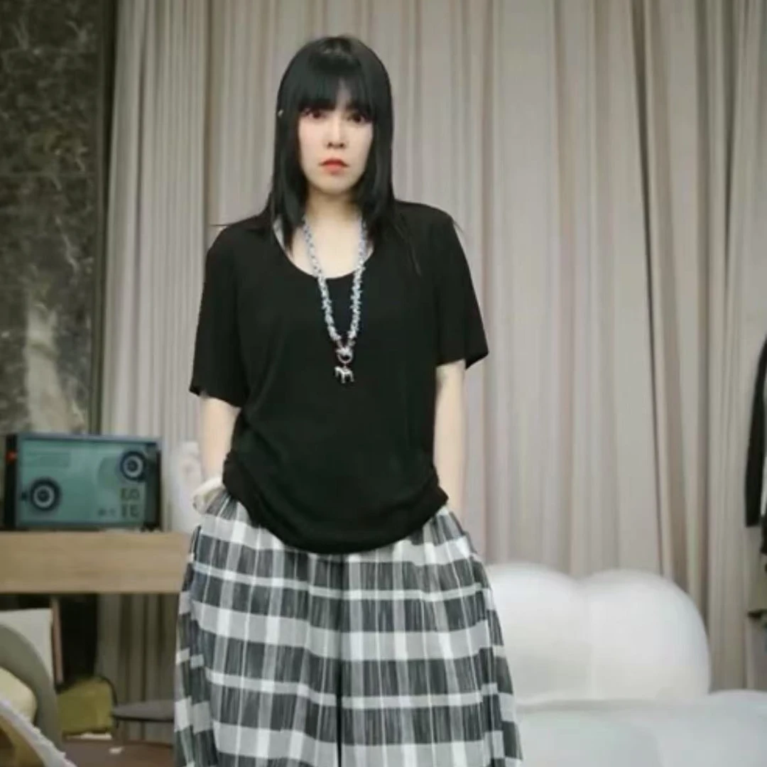 infobyfive福利夏季新款宽松冰皮防晒四代U领短袖T恤NF0504026