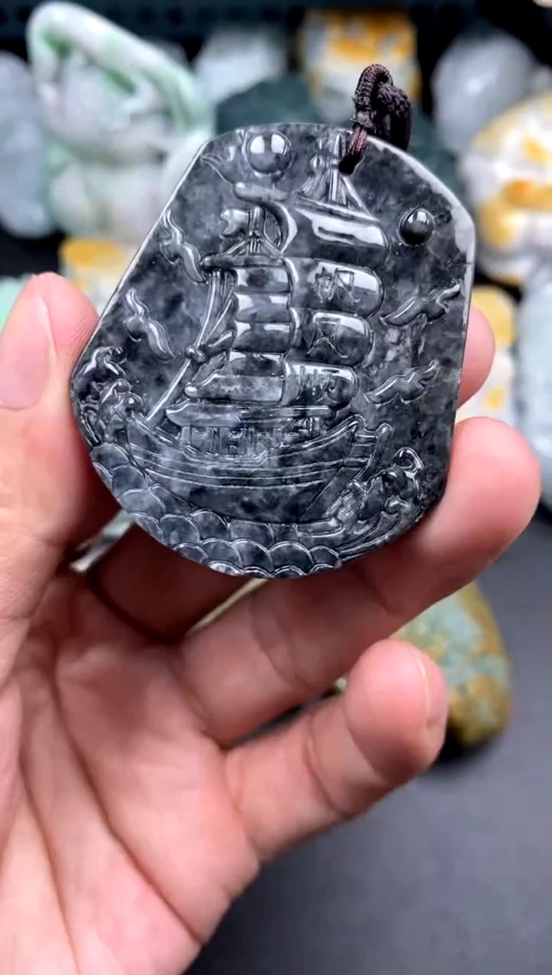 吊坠(不含链)未镶嵌翡翠1