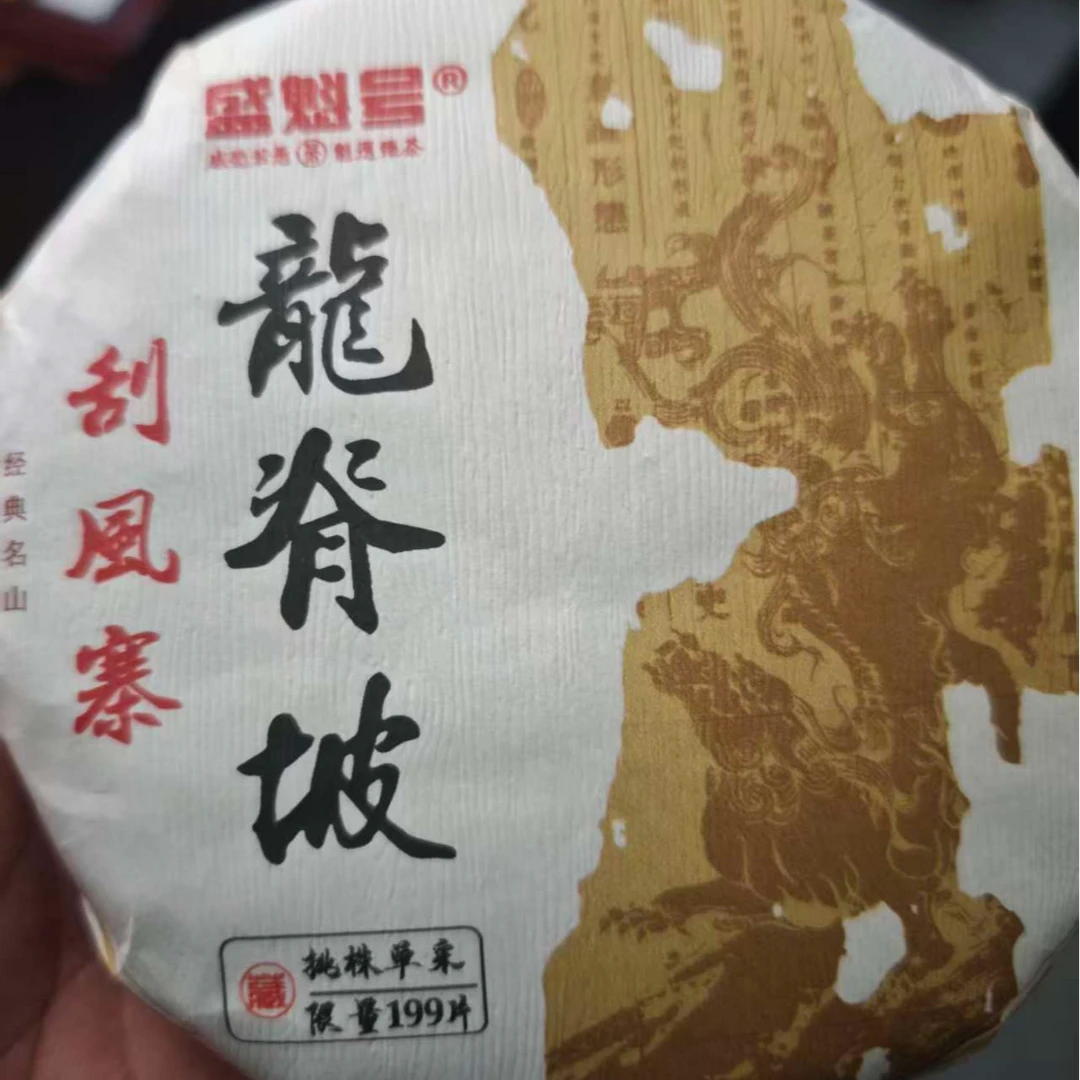 盛魁号 龙脊背 刮风寨 生茶 200g