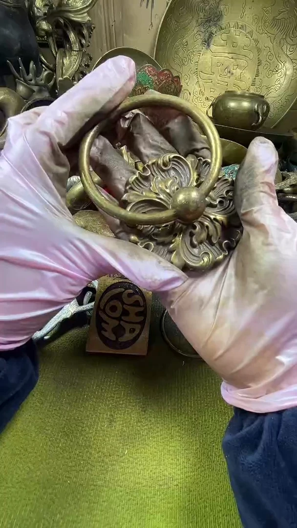 用****3亿锦铜回流铜器摆件48