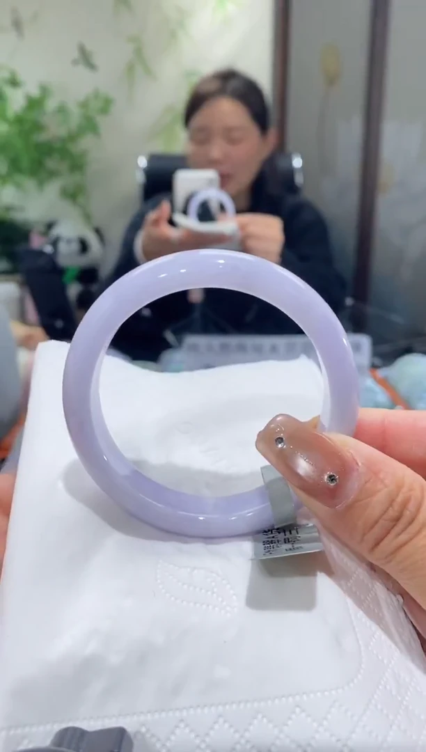 未镶嵌手镯翡翠圈口52.8