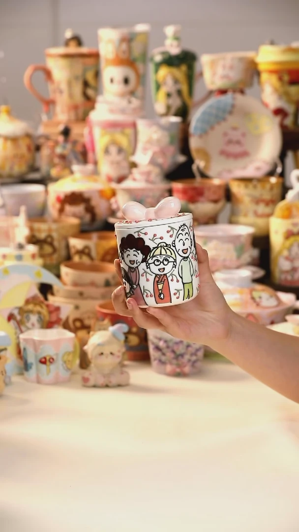 其他景德镇釉下彩手绘设计师款陶瓷