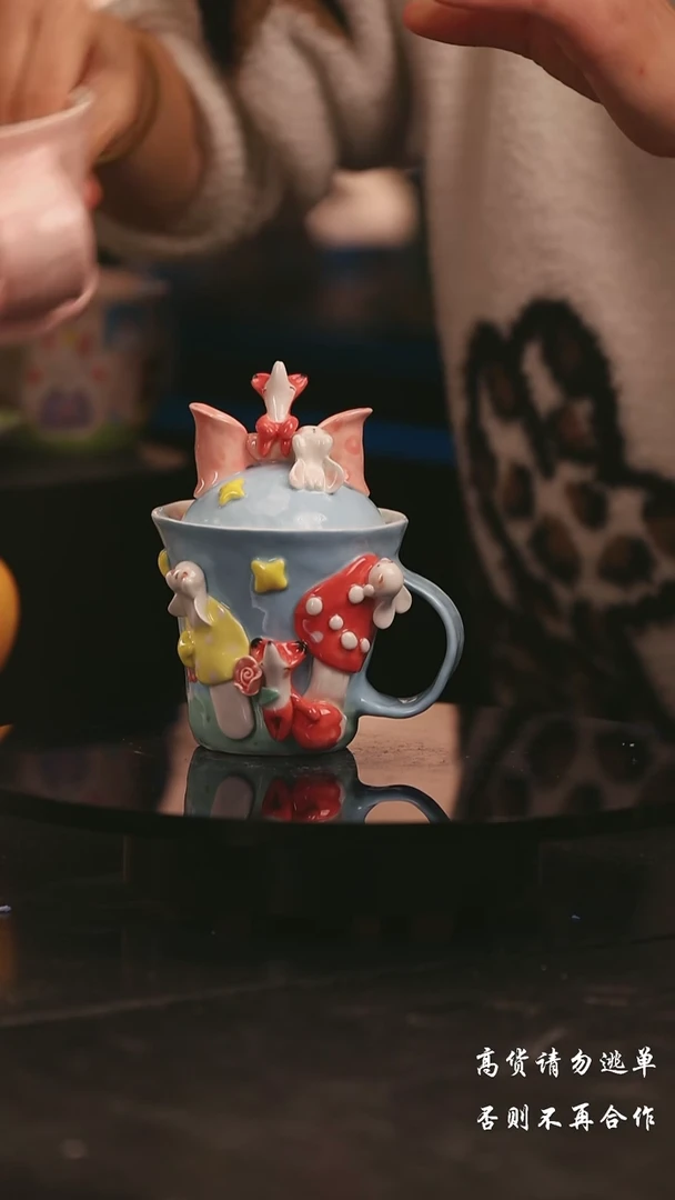 陶瓷景德镇可爱设计师款陶瓷