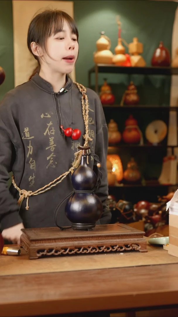 68号精品天然大漆酒葫芦一物一拍~