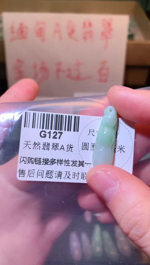 【闪购商品】翡翠颈饰未镶嵌精美翡翠G127