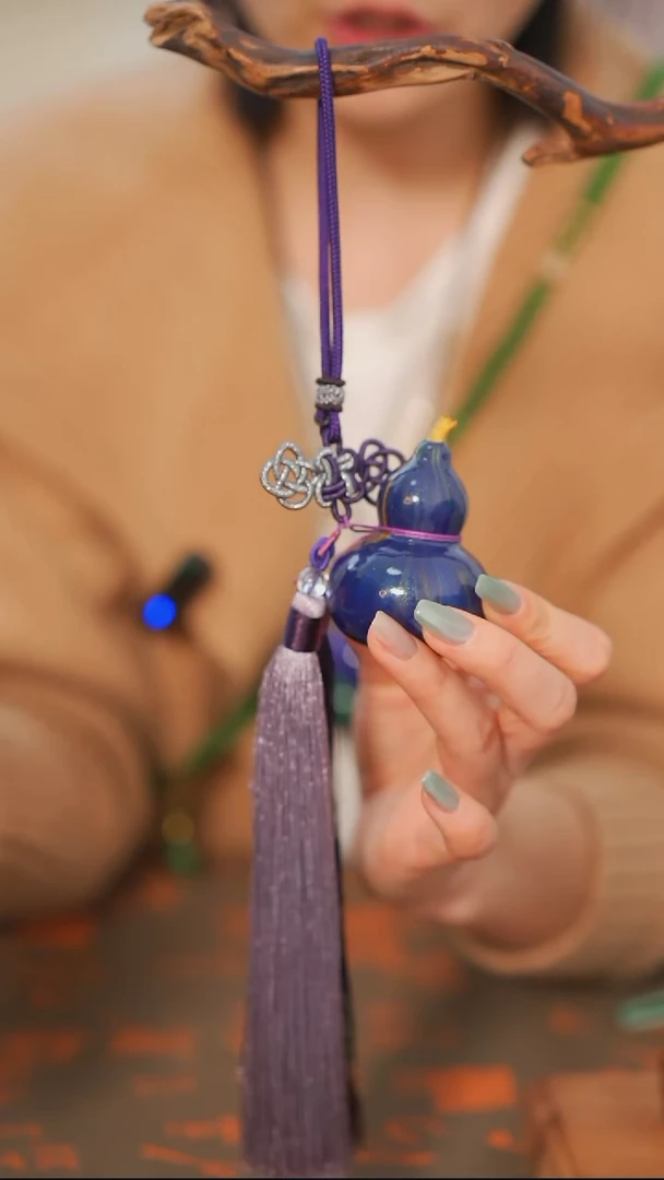 193非遗漆手艺工天然葫芦文玩福禄