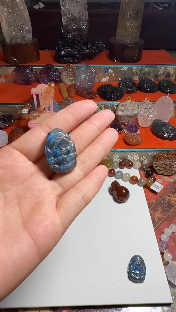 未镶嵌珠宝半成品水晶禧*水晶手串