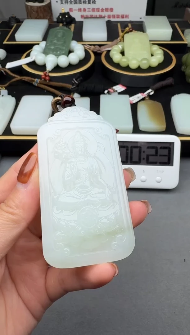 颈饰未镶嵌和田玉3