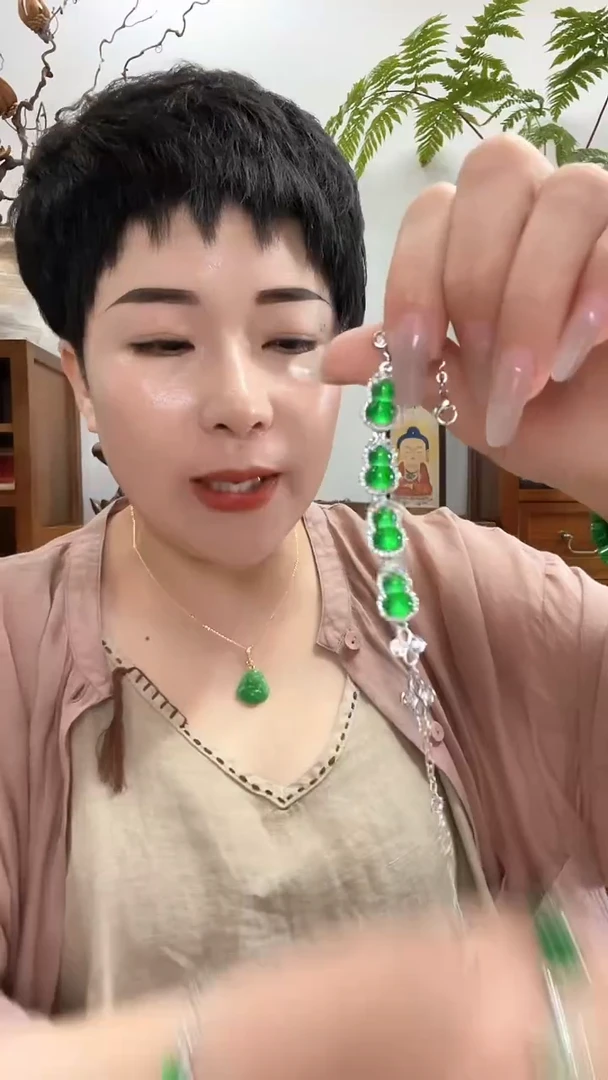 翡翠未镶嵌颈饰262