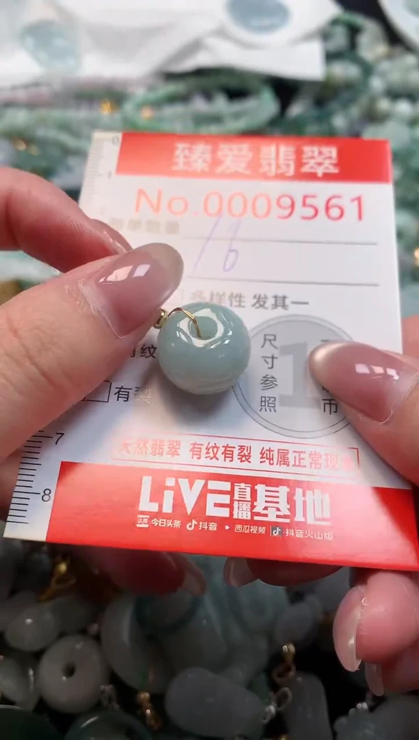 吊坠(不含链)未镶嵌翡翠9561