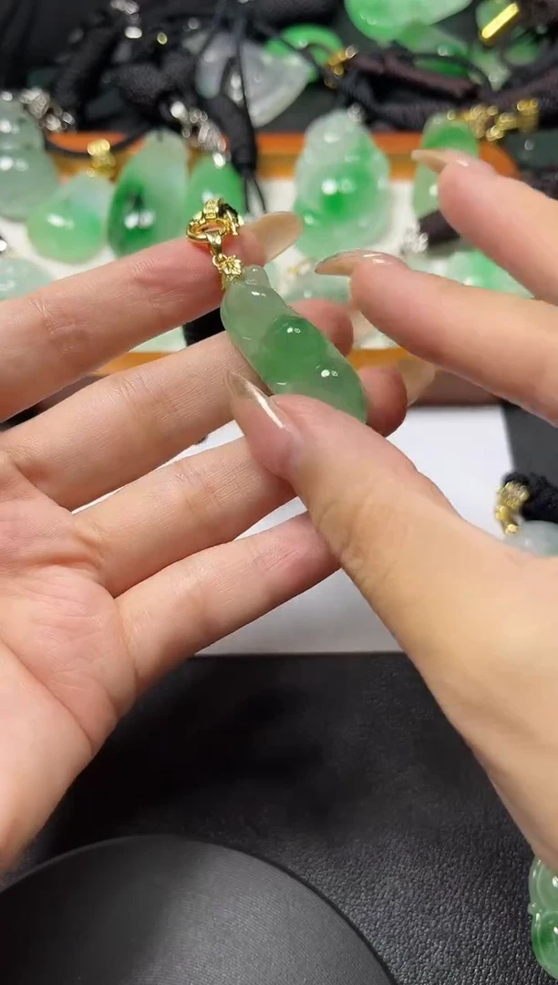 颈饰未镶嵌翡翠所见即所得 一图一物