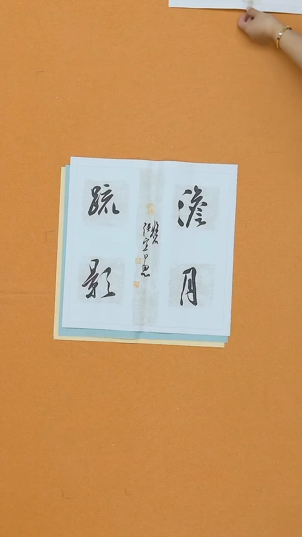 书法张实惠 辽宁 十三届届展 兰亭 45*45