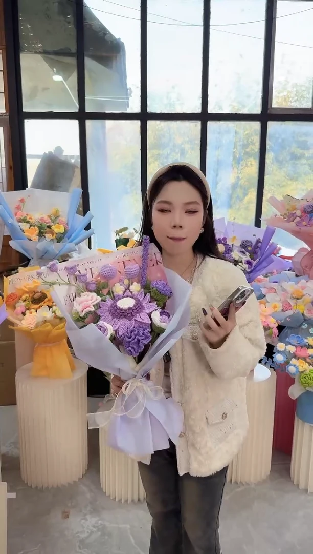 非遗手工定制花束，孤品清仓！