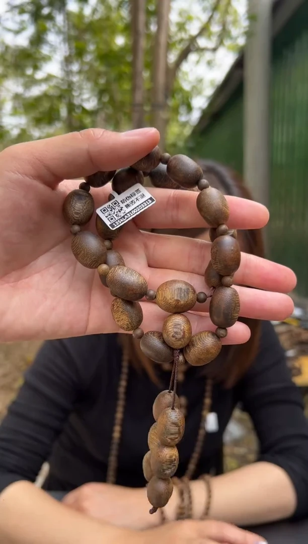 【闪购商品】沉香手串30克绿奇楠老料留疤手串