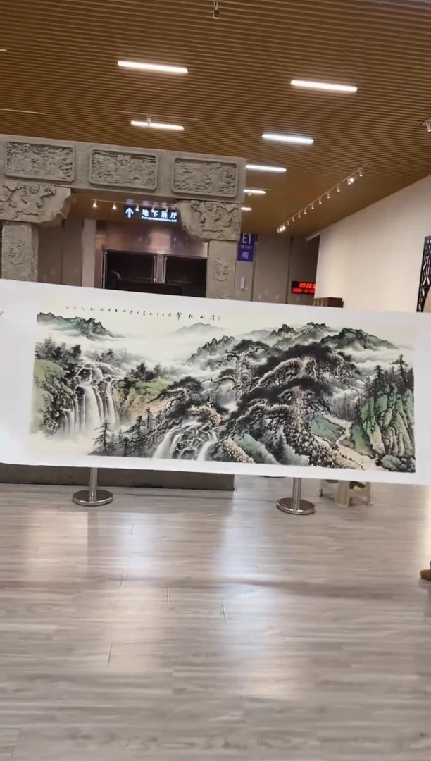 国画61赵隆轩美术馆李庆兴老师作品