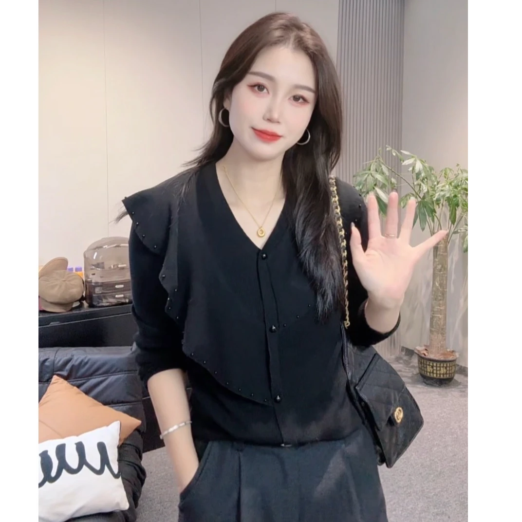 【唯美女装】别出心裁～特色设计感重工细羊毛针织衫