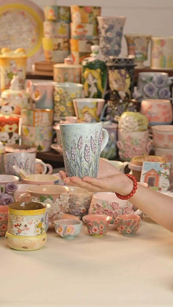 其他景德镇釉下彩手绘设计师款陶瓷