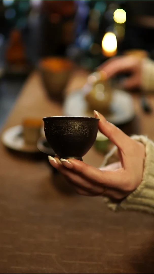 茶盏松风舍松石主人杯