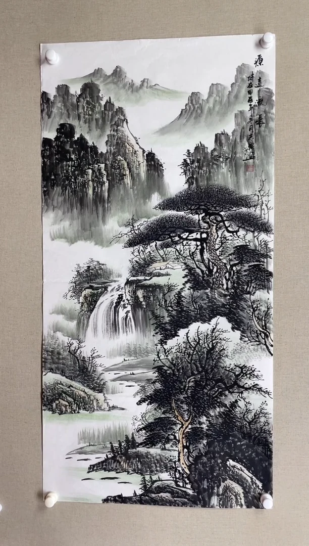 国画138*68 杨志龙杨志龙杨志龙杨志龙杨志龙