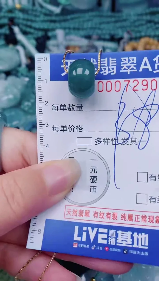 颈饰未镶嵌翡翠00007290