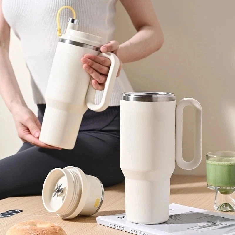 【随身果汁杯榨汁机】无线双头办公室户外果蔬汁奶昔破壁机