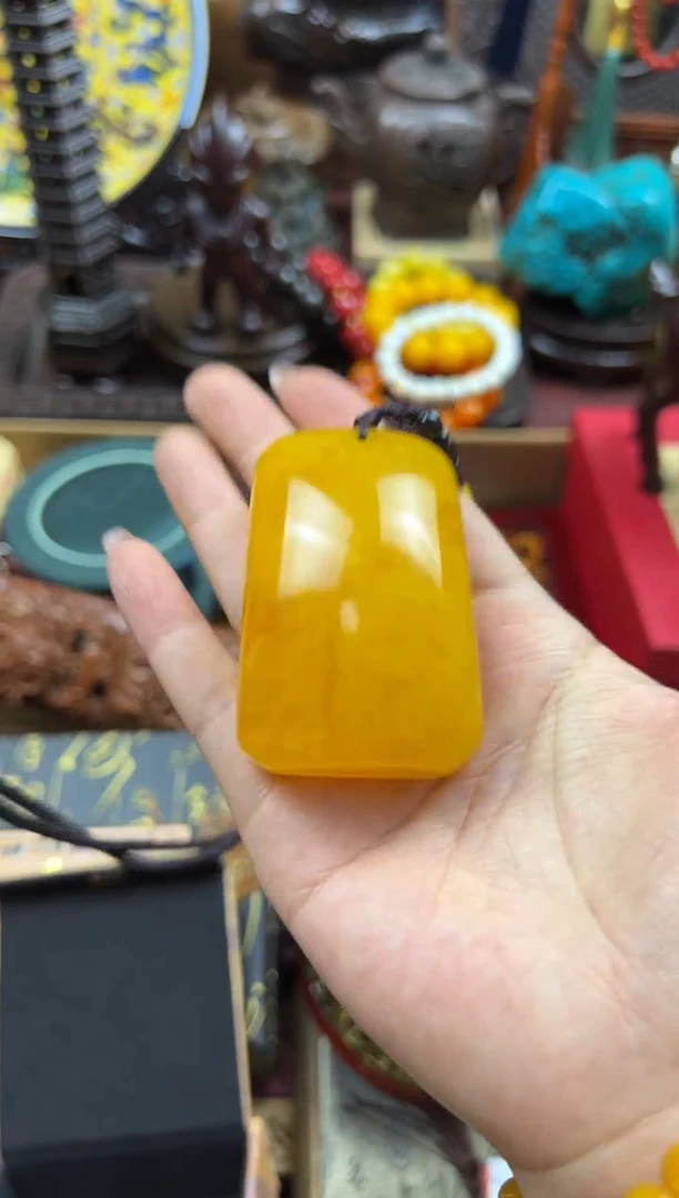 未镶嵌蜜蜡裸石——枷棋精品推荐——