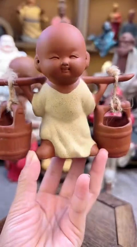 紫砂茶宠器闵茶宠摆件