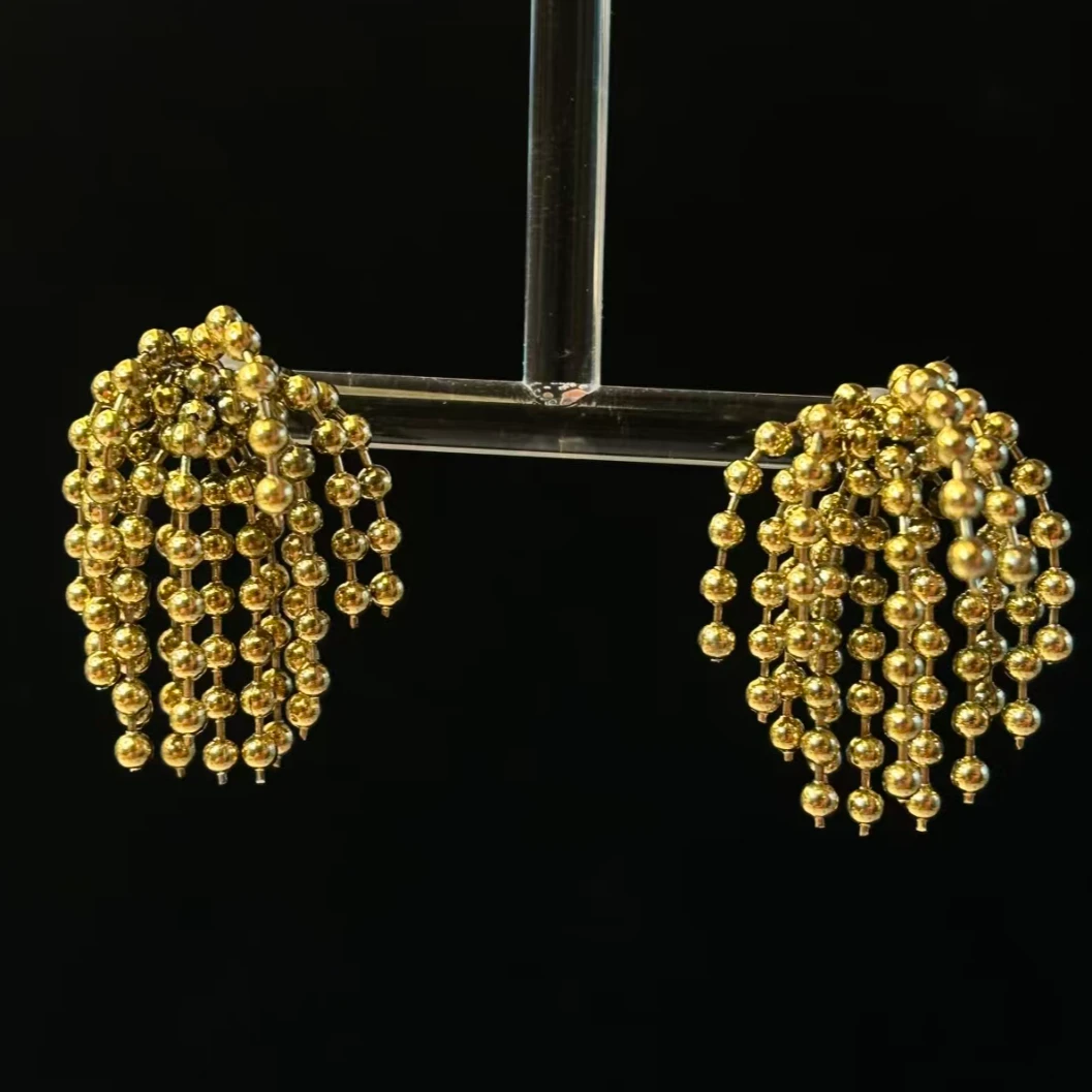 【小鹏黄金】足金999烟花5D工艺耳饰6