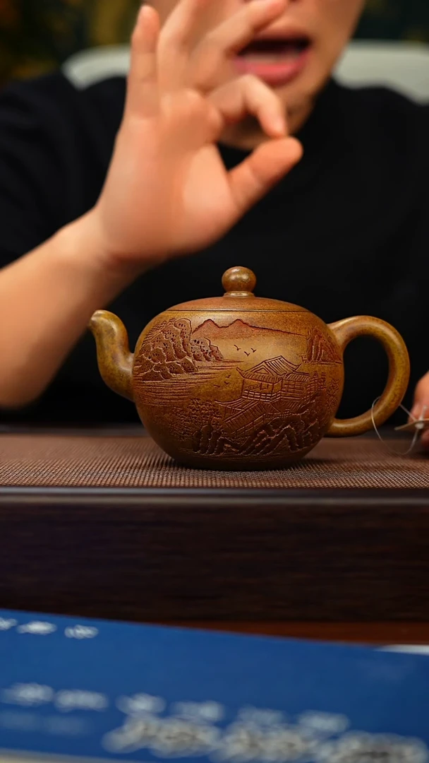 茶壶紫砂原矿紫砂手工茶壶