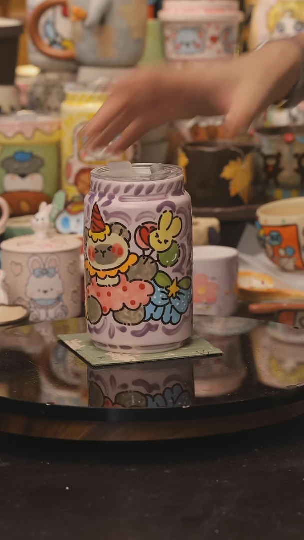 景德镇釉下彩绘设计师款式陶瓷