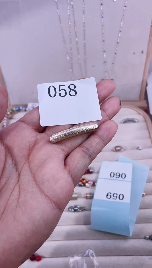 无足银沁***2纯银配件058