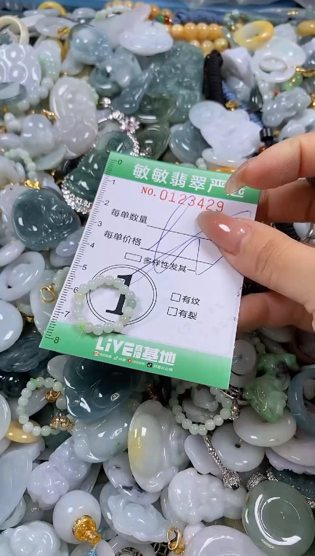【闪购商品】翡翠颈饰未镶嵌闪购0123429多样性发其一