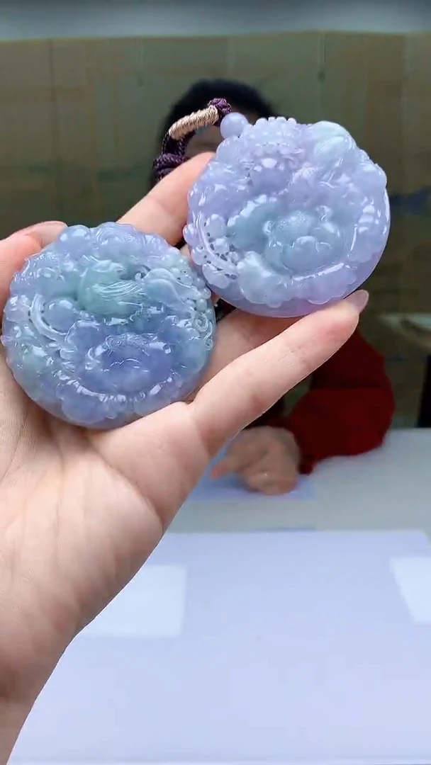 【闪购商品】定制翡翠未镶嵌4902ty-毛货挂件151