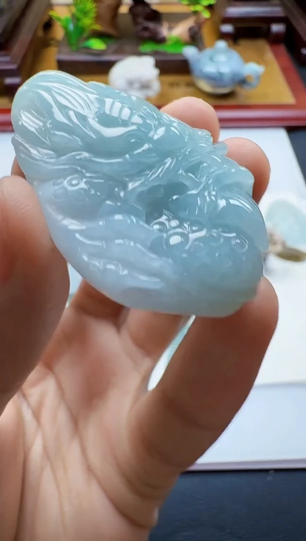 吊坠(不含链)未镶嵌翡翠1