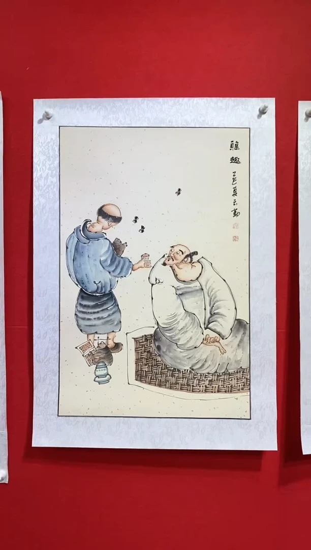 国画国画NYQ杰牛云勤老师作品