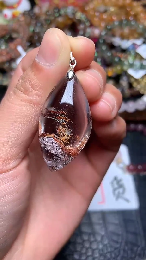【闪购商品】水晶吊坠(赠链)未镶嵌01