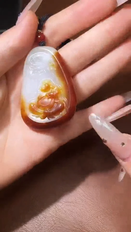 和田玉未镶嵌颈饰4.26LL多样性拍一发一36