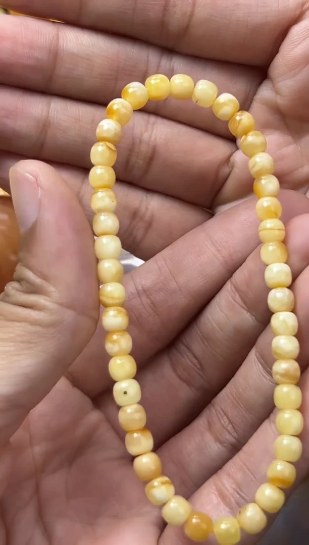 裸石蜜蜡未镶嵌蜜蜡珠子带瑕疵 假一赔万