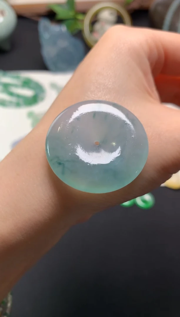 未镶嵌定制翡翠0668038009  33*5.6